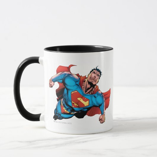 Superman Comic Style Tasse (Links)