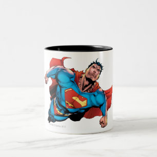 Superman-Comic Zweifarbige Tasse