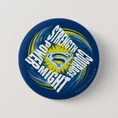 Superman Courength Strength Might Power Button (Vorderseite)