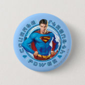 Superman Courength Strength Power Button (Vorderseite)