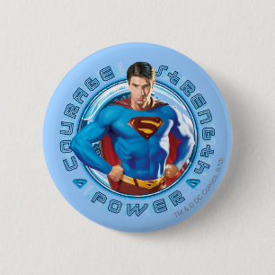 Superman Courength Strength Power Button