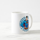 Superman Courength Strength Power Kaffeetasse (VorderseiteRechts)