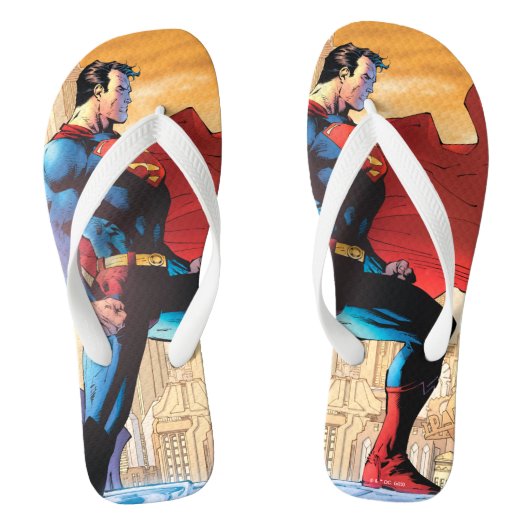 Superman Daily Planet Badesandalen (Fußbett)