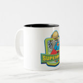 Superman - Daily Planet Zweifarbige Tasse (Vorderseite Links)