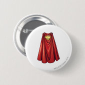 Superman - Das Kap Button (Vorne & Hinten)