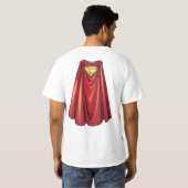 Superman - Das Kap T-Shirt (Schwarz voll)