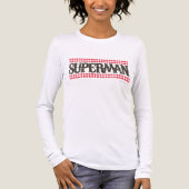 Superman | Das Logo für die Showtime Letters Tri-Blend Shirt (Vorderseite)