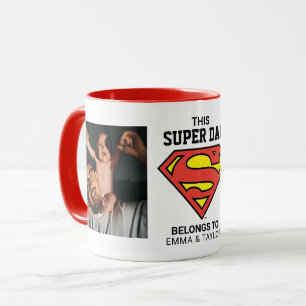 Superman   "Dieser Super-Vater gehört zu" Tasse