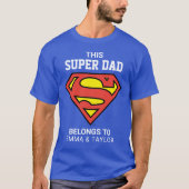 Superman | Dieser Super-Vater gehört zum T - Shirt (Vorderseite)