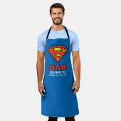 Superman | Dieser Super-Vater gehört zum T - Shirt Schürze (Getragen)