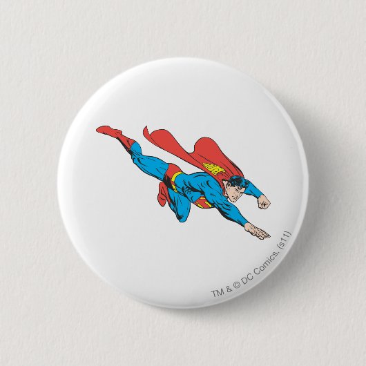 Superman Dives Right Button (Vorderseite)