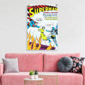 Superman (Double-Feature mit Batman) Leinwanddruck (Insitu (Wohnzimmer))