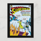Superman (Double-Feature mit Batman) Postkarte (Vorderseite)