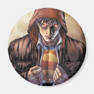 Superman Earth Cover - Farbe Magnet