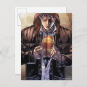 Superman Earth Cover - Farbe Postkarte (Vorne/Hinten)