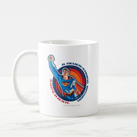 Superman - Eine endlose Mission Kaffeetasse (Links)