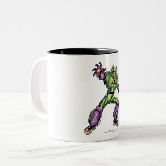 Superman Enemy 1 Zweifarbige Tasse (Vorderseite Links)