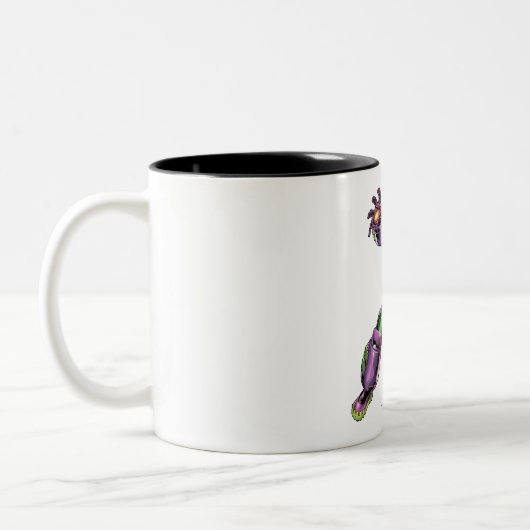 Superman Enemy 1 Zweifarbige Tasse (Links)