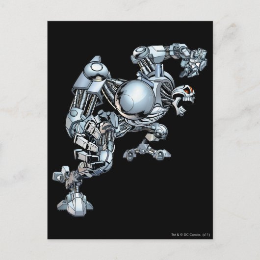 Superman Enemy 5 Postkarte (Vorderseite)