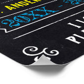 Superman | Erster oder letzter Schultag Poster (Ecke)