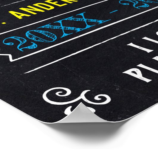 Superman | Erster oder letzter Schultag Poster (Ecke)