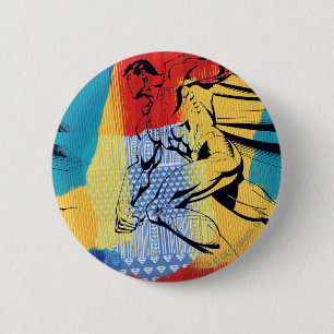 Superman-Farbe Button