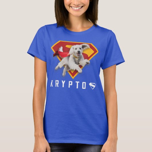 Superman (Film 2025) Krypto Shield T - Shirt (Vorderseite)