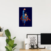 Superman fliegt nach vorn poster (Heimbüro)