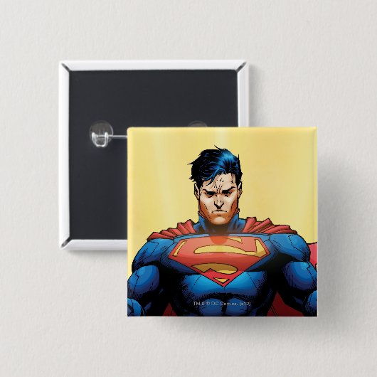 Superman Flying Button (Vorne & Hinten)