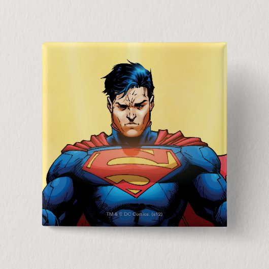 Superman Flying Button (Vorderseite)