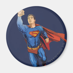 Superman Flying  Magnet