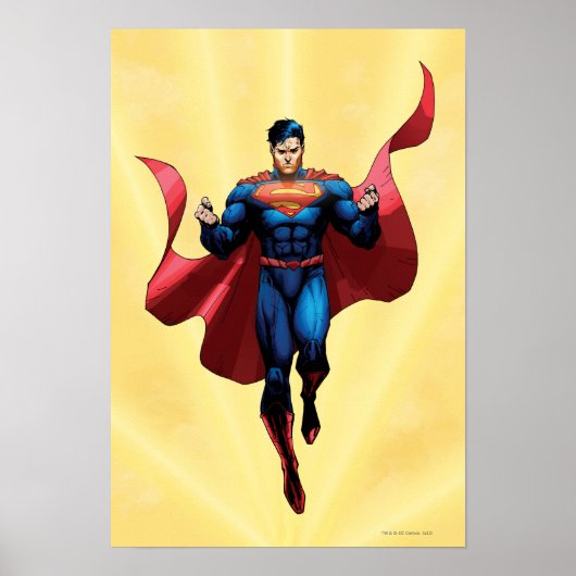 Superman Flying Poster (Vorne)