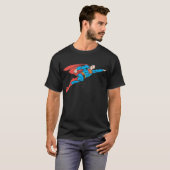 Superman Flying Right T-Shirt (Vorne ganz)