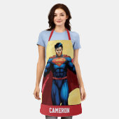 Superman Flying Schürze (Getragen)