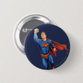 Superman Flying Verlassen Button (Vorne & Hinten)