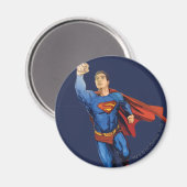 Superman Flying Verlassen Magnet (Vorderseite/Rückseite)