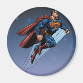 Superman gegen den Nachthimmel Magnet (Vorne)