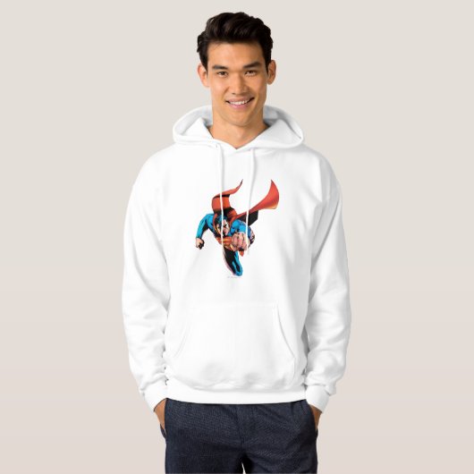 Superman geht voran hoodie (Vorne ganz)