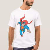 Superman geht vorwärts T-Shirt (Vorderseite)