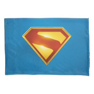 Superman Golden S Shield Brillianz Kissenbezug
