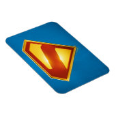 Superman Golden S Shield Brillianz Magnet (Rechte Seite)
