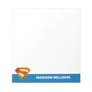 Superman Golden S Shield Brillianz Notizblock