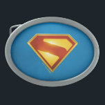 Superman Golden S Shield Brillianz Ovale Gürtelschnalle<br><div class="desc">Shine hell mit dem legendären Symbol der Hoffnung! Dieses atemberaubende Design besticht durch den ikonischen Superman "S"-Schild, der in strahlendem Gold und tiefer Krone dargestellt und mit heldenhafter Intensität vor einem fett blauen Hintergrund strahlt. Das elegante Metall und die Farbenpracht verleihen diesem Emblem einen modernen und leistungsstarken Touch - ideal...</div>