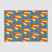 Superman Golden S Shield Brillianz Seidenpapier (Vorderseite)
