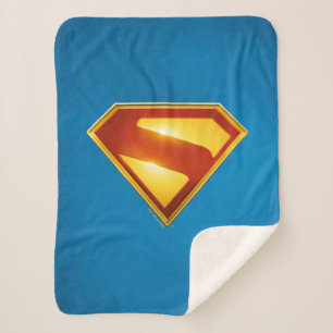 Superman Golden S Shield Brillianz Sherpadecke