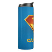 Superman Golden S Shield Brillianz Thermosbecher (Nach links gedreht)