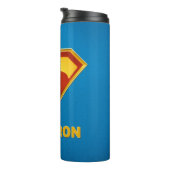 Superman Golden S Shield Brillianz Thermosbecher (Nach rechts gedreht)