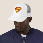 Superman Golden S Shield Brillianz Truckerkappe (Beispiel)