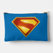 Superman Golden S Shield Brillianz Zubehörtasche (Rückseite)