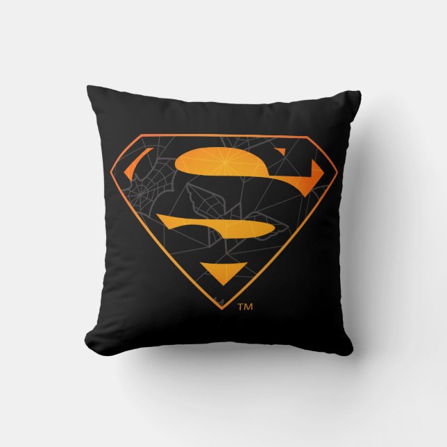 Superman | Halloween Inspired Logo Kissen (Vorderseite)
